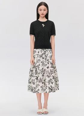 VGRASS维格娜丝24年夏季新款半身裙