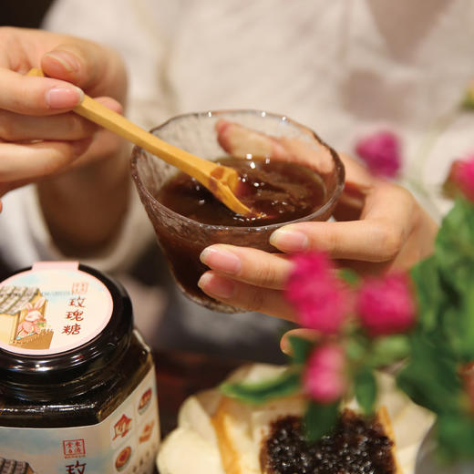 东济堂玫瑰糖，甜甜蜜蜜 身心放松  源自云南，240天以上纯手工古法发酵 420g/瓶 商品图2