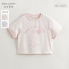 【凉感透气】马克珍妮女童萌趣动物涂鸦短袖T恤夏装新款240773 商品缩略图0