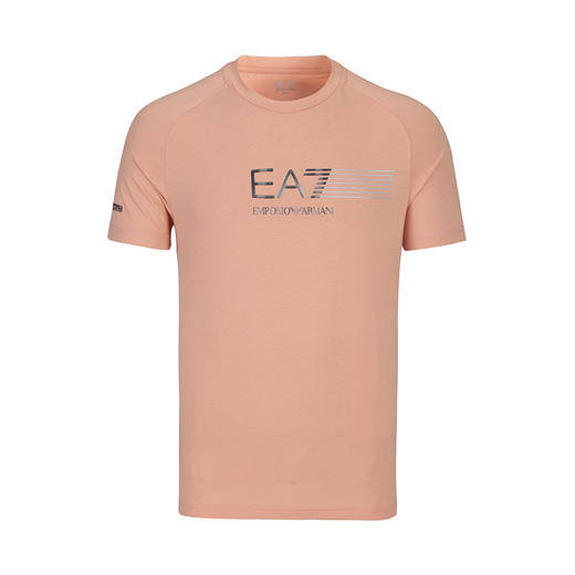 Armani EA7 男士字母logo运动休闲短袖圆领T恤 11153 商品图9