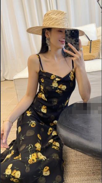 【门店同款】ENJOY夏季浪漫-法式荡领吊带裙 157592921 商品图0