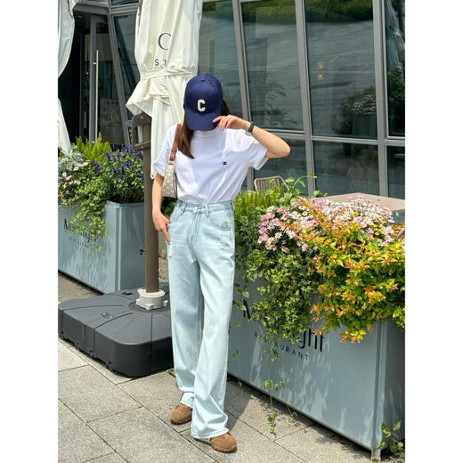 夏日折扣 2405223   凯旋门双C小刺绣T恤 商品图8