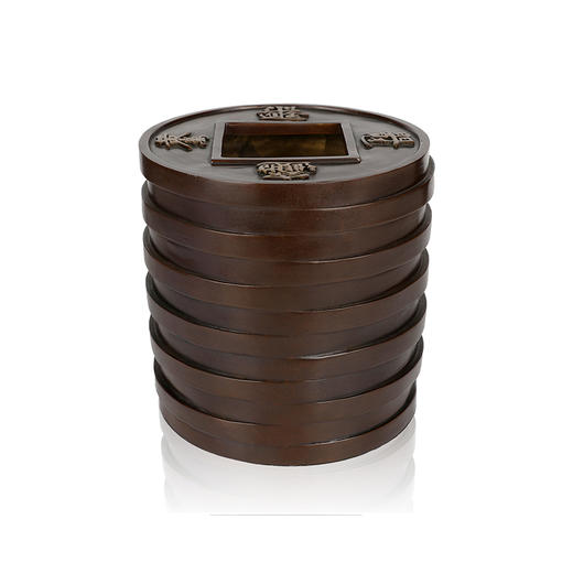 聚宝盆 日进斗金 圆柱形小号 商品图0