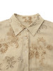 COCO ZONE"夏蝉”夏季时尚女绣花设计薄款衬衫气质翻领长袖上衣CM2B0070 商品缩略图4
