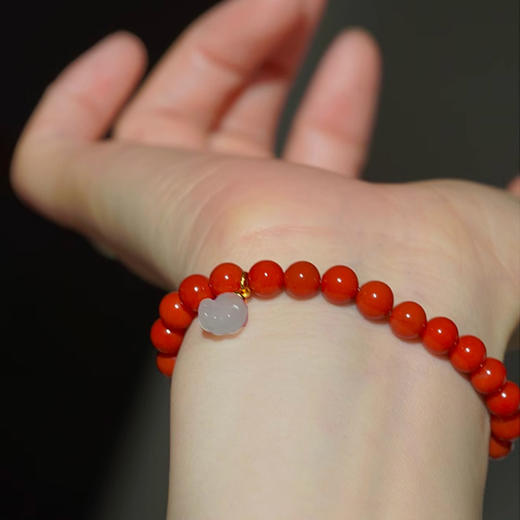 【经典】南红玛瑙小猫爪手串 简约百搭 文艺复古 商品图2