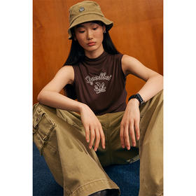 GOODBAI 白鸽绣标牛仔渔夫帽