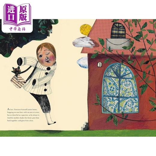 【中商原版】一个爱做白日梦的孩子 Beatrice Alemagna A Daydreamy Child Takes a Walk英文原版 儿童绘本故事 精装精品绘本 商品图4