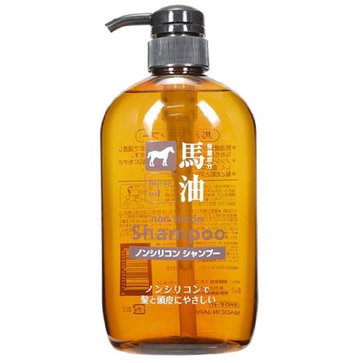 日本熊野油脂咖思美马油洗发液600ml/瓶 商品图0