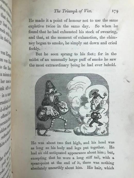 1868年 安德鲁·哈里代《野蛮人俱乐部》 10余幅精美插图 真皮精装26开 商品图14