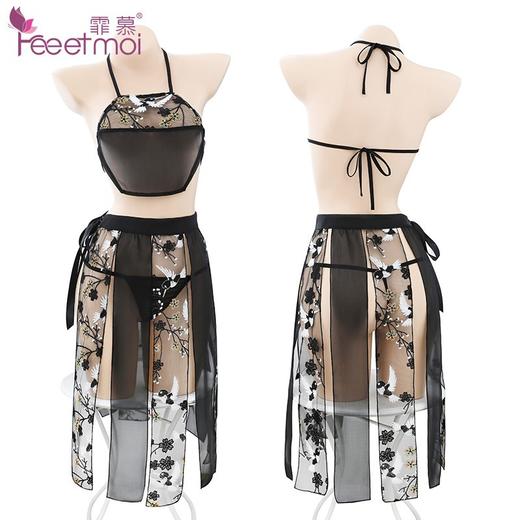 【窈窕淑女，君子好逑~】霏慕情趣内衣 古风汉服 七夕性感肚兜 情趣衣旗袍 禁欲情趣制服-QQ 商品图9