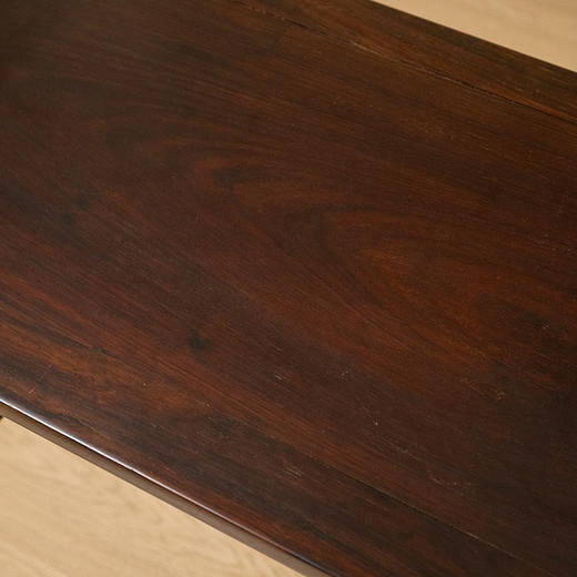 二十世纪 红木独板夹头榫刀牙板平头案 商品图2