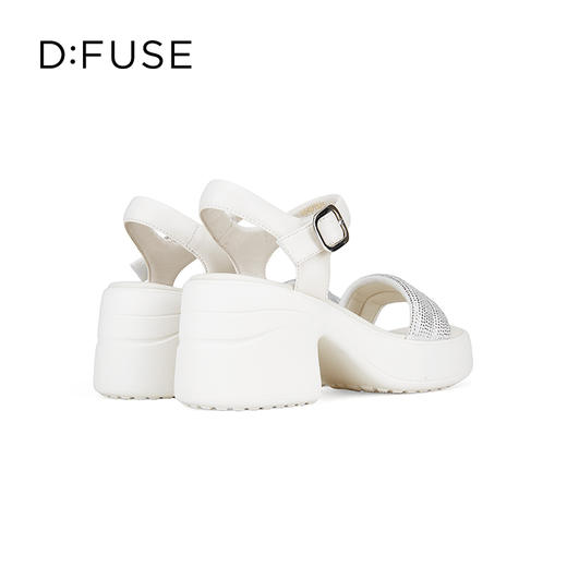 D:FUSE迪芙斯2024年夏季新款高跟凉拖凉鞋DF42115215 商品图2