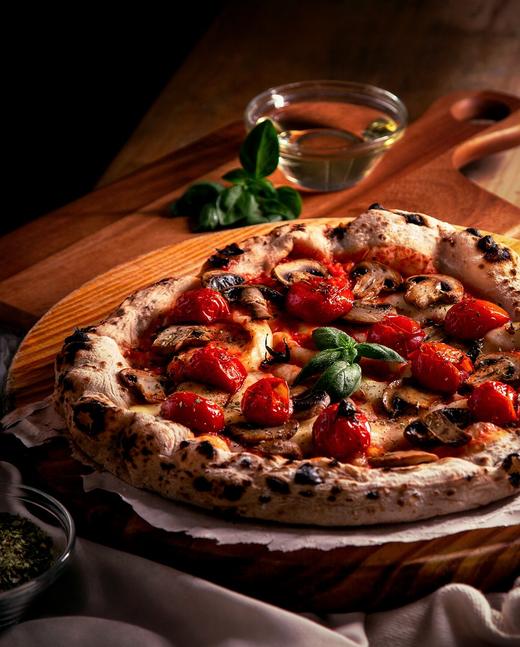 OPEN花园餐厅-特色意大利拿坡里窑炉披萨双人套餐 商品图0