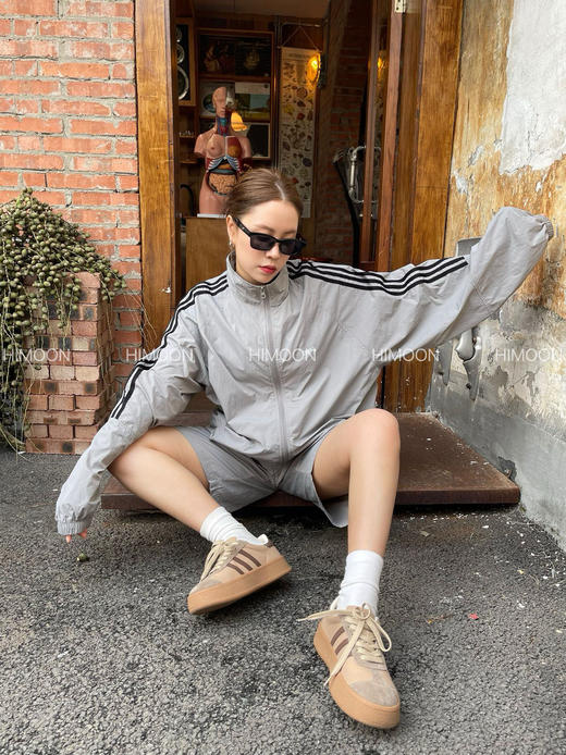 HIMOON-复古厚底德训鞋 商品图2