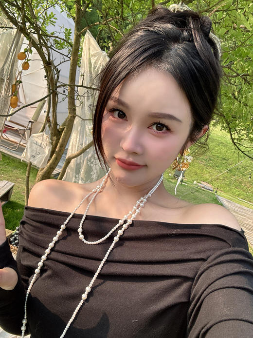 Read Nameless /参加圆子生日穿的小蛮腰黑裙（送黑色花苞短裤） 商品图7