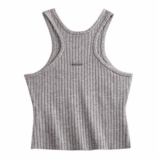 马登无袖工字背心短款美背吊带修身露腰上衣内搭打底外穿辣妹夏女 商品图5