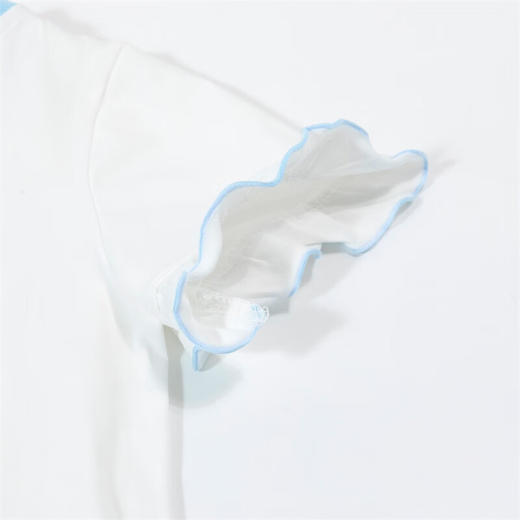 贝贝怡女童套装夏季薄款儿童衣服上衣裤子两件套透气短袖长裤T恤童装ZB2DT032 商品图6