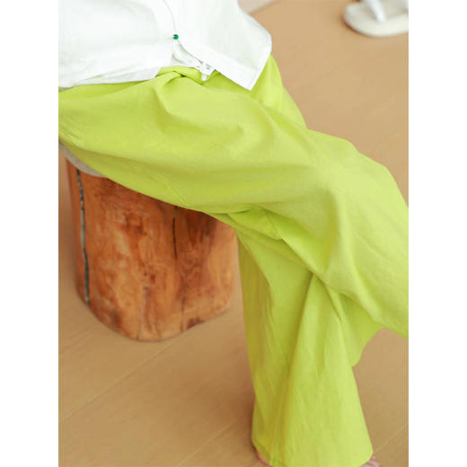 【抖音专属】阔腿裤（20709251翠樽） 商品图3