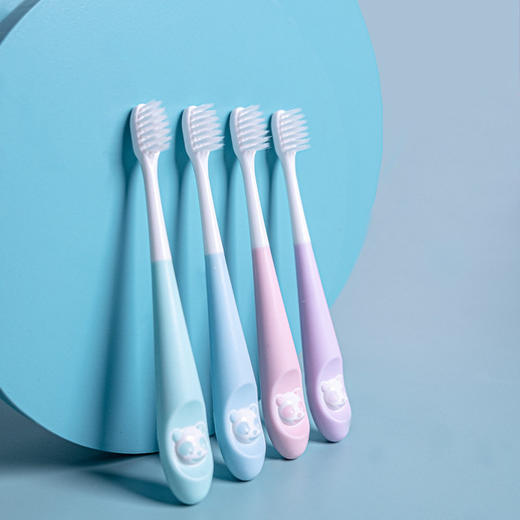  佐禧佑福儿童软毛牙刷四色6支桶装 商品图3