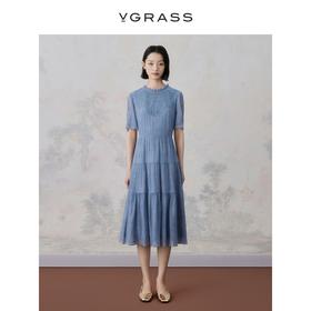 VGRASS维格娜丝24年夏季新款连衣裙