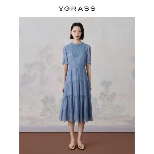 VGRASS维格娜丝24年夏季新款连衣裙 商品图0