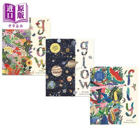 预售 【中商原版】高颜值手绘精品绘本3册 Sara Boccaccini Meadows 手绘生长画册Grow 银河之光Glow 儿童绘本英文原版进口图书