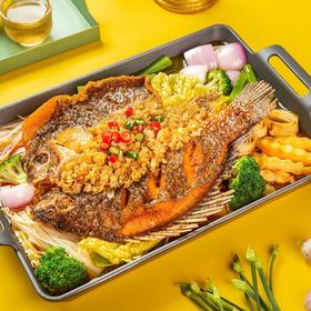 【99-50 199-100】和食乐川香烤鱼700g*2盒装活鱼现杀烤鱼半成品预制菜