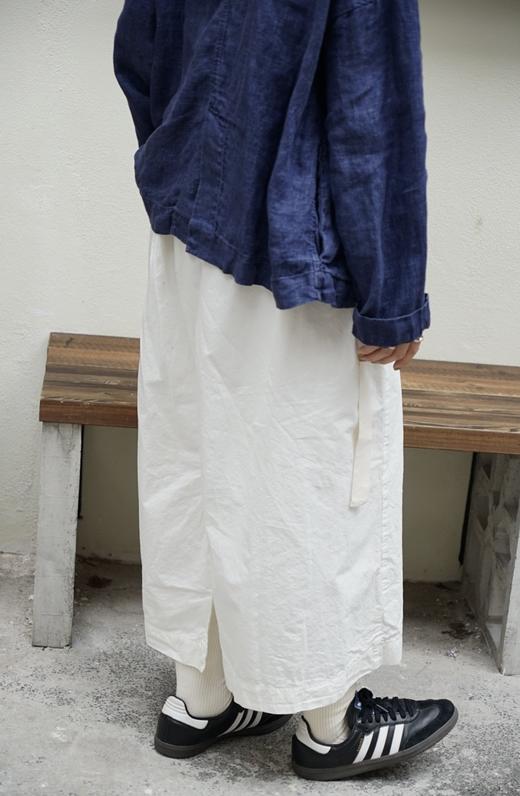 ALBUM DI FAMIGLIA 蓝染亚麻宽松西装外套 商品图6