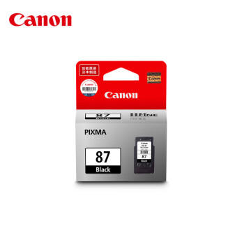 佳能（Canon）PG-87 黑色墨盒(适用E568黑·大印量套装/E568白/E568/E568R) 商品图1