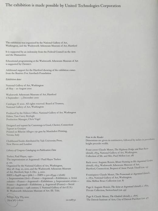 阿让特伊的印象派画家们 约百幅插图 精装大16开 商品图4