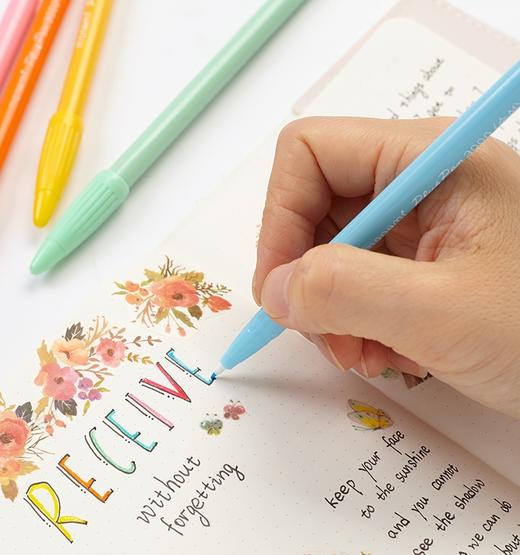 慕那美水性笔套装（12色）硬盒装04008Z25 商品图3