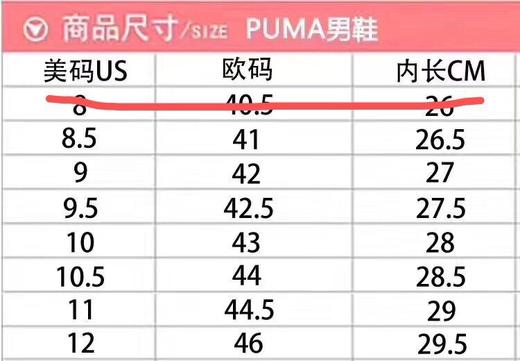 PUMA男士小logo网格运动鞋，新款上市了，穿上舒适透气，专为运动爱好者设计！美国代购，无中文标签，介意慎拍! M 商品图8