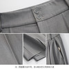 【商场同款】CNT4350 “ 灰色直筒裤 ” 经典而中性的色调 大气飒美 捏梗设计让腿部看起来更加笔直 面料轻薄舒适 商品缩略图5