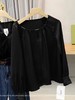 好看的哦~3950仿真丝光泽小衫上衣-喜出 商品缩略图3