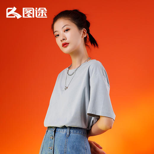 Senselead森力/男式短袖棉T恤SSAJJ810329 商品图2