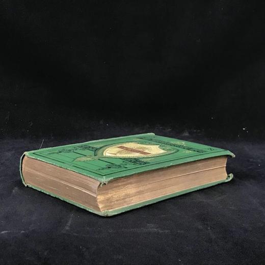 约19世纪后期 朗费罗诗集 6幅钢版画插图 漆布精装32开 商品图1