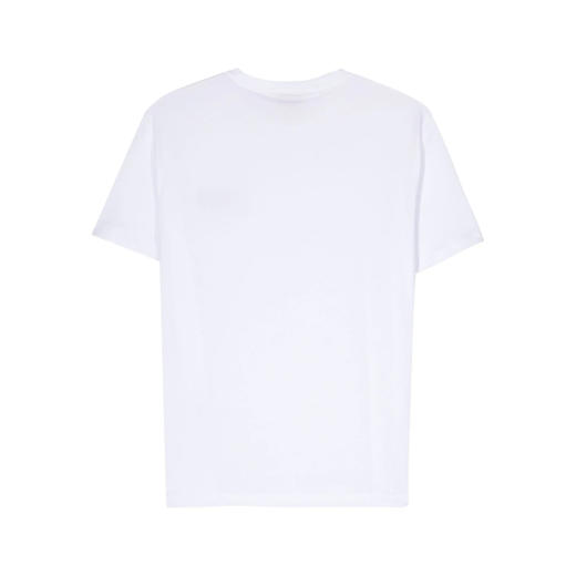 EMPORIO ARMANI EA7 阿玛尼 男士 EA7 徽标印花棉质圆领短袖T恤 白色 3DPT07 PJM9Z 1100 商品图1