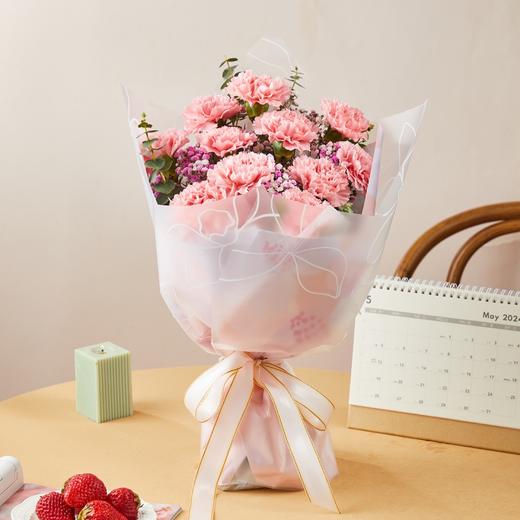 【母亲节】温馨的爱 粉康乃馨花束 商品图2