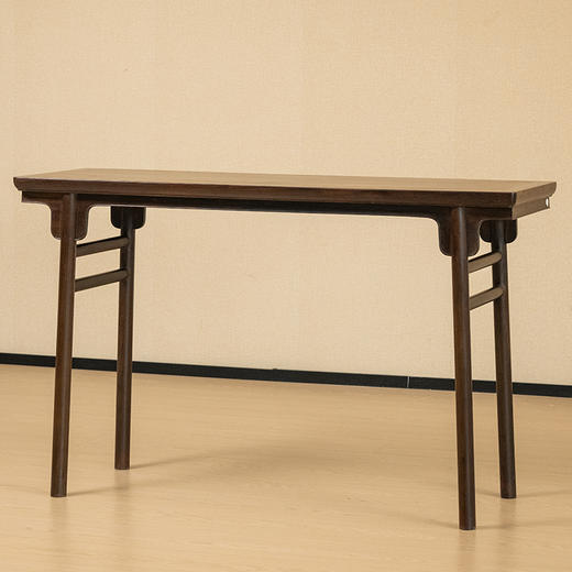 二十世纪 红木独板夹头榫刀牙板平头案 商品图4