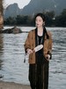 盛唐婧 |真丝香云纱双燕齐飞烟管裤 商品缩略图1
