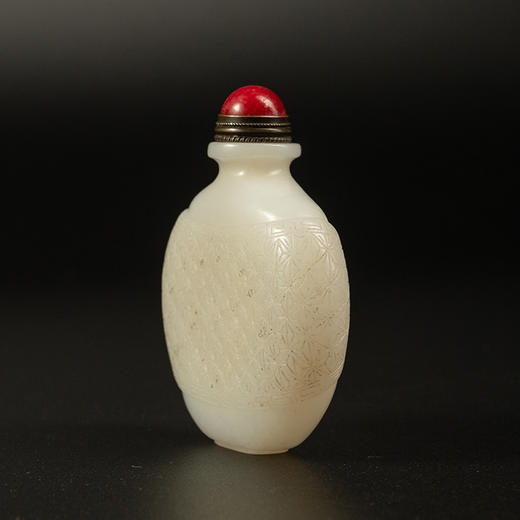 清 玉雕包福鼻烟壶 商品图1