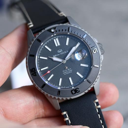 海鸥Seagull海洋之星陶瓷圈自动机械潜水手表夜光男士皮带1207 商品图1