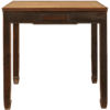 清 红木洼堂肚马蹄腿带屉方桌 商品缩略图5