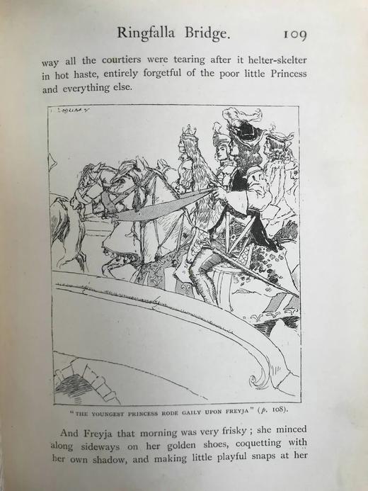 约19世纪后期 钻石童话书 83幅精美插图 漆布精装32开 商品图8