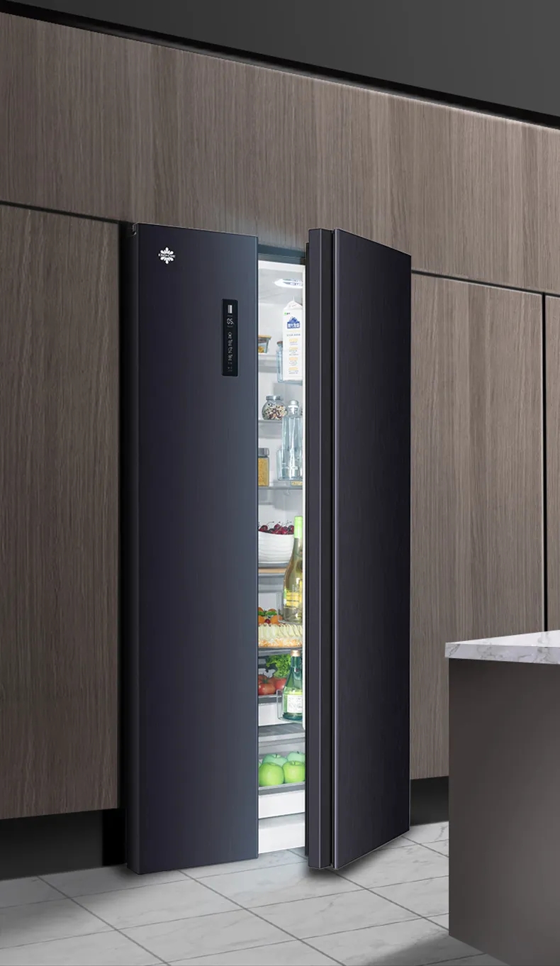 格力晶弘冰箱 对开门 600l 锁住鲜嫩 深冻黑科技 bcd