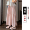 【冰丝皱温柔风半身裙】夏季新款 甜美高腰中长裙 显瘦百搭A字裙长裙 商品缩略图9