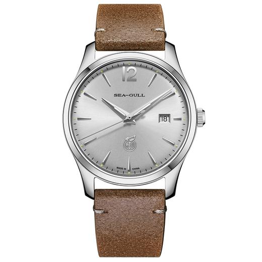新品 | 海鸥Seagull新青年五一复古自动机械手表D51男表40壳径 商品图4
