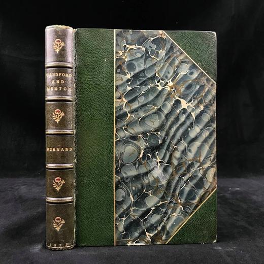 工坊特装本！1872年 伯纳德《桑福德与墨顿》 76幅插图 真皮精装36开 商品图0