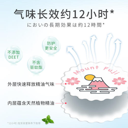 日本丹之荣植物精油驱蚊贴 72枚 商品图1