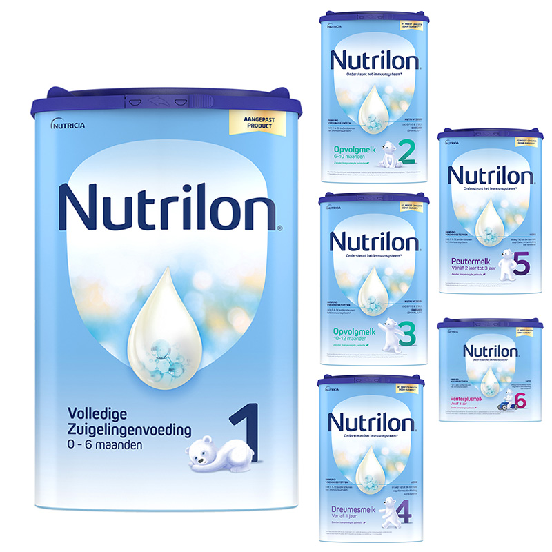 【保税】荷兰牛栏新版 1段2段3段4段5段6段原装进口 牛栏婴幼儿配方奶粉800克 6段400g纸桶装 国内现货